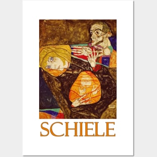 The Holy Family  (1913) by Egon Schiele Posters and Art